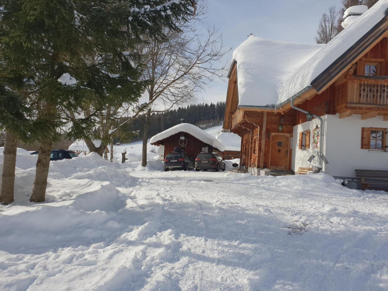 Waldheimathuette Villa Sankt Kathrein am Hauenstein Luaran gambar