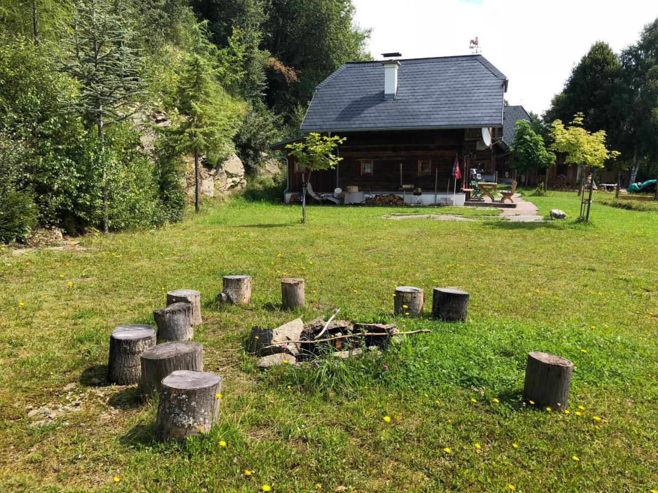 Waldheimathuette Villa Sankt Kathrein am Hauenstein Luaran gambar