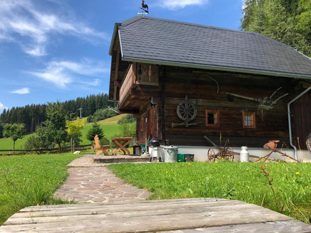 Waldheimathuette Villa Sankt Kathrein am Hauenstein Luaran gambar